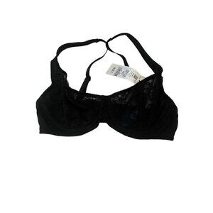 Etam 38DD Black Lace Debby T-shirt B